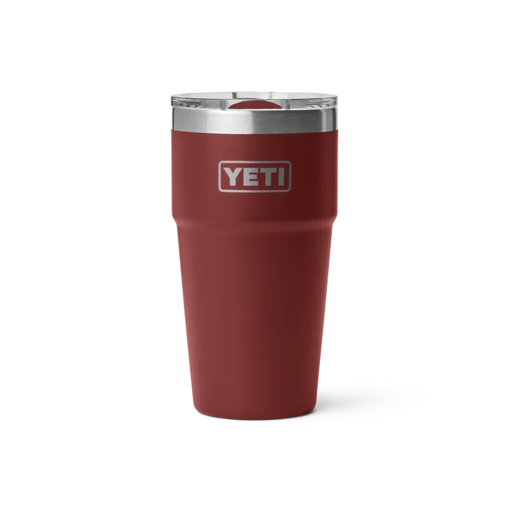 YETI RAMBLER 20 OZ STACKABLE CUP MS STAG RED