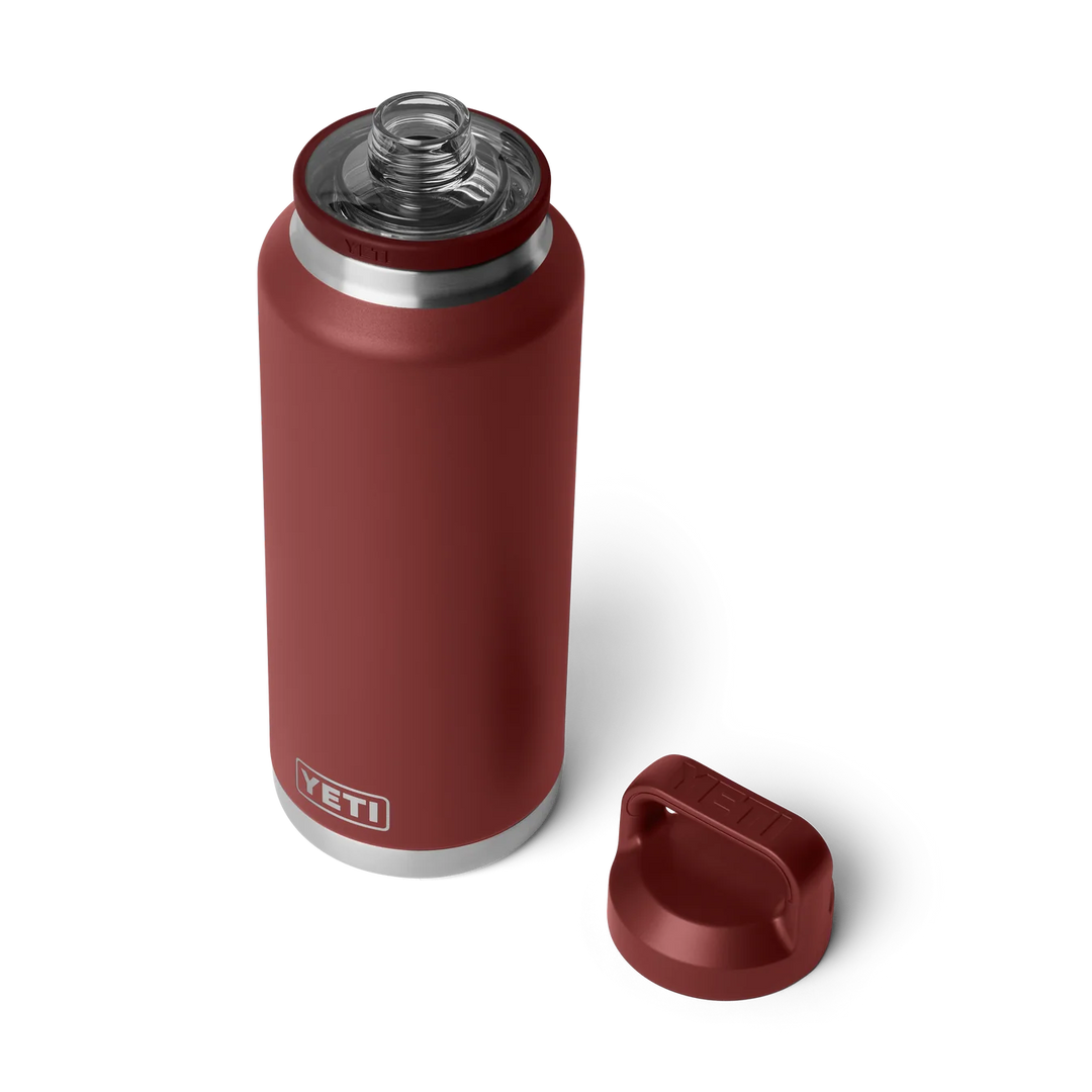 YETI RAMBLER 46 OZ C BOTTLE CHUG STAG RED
