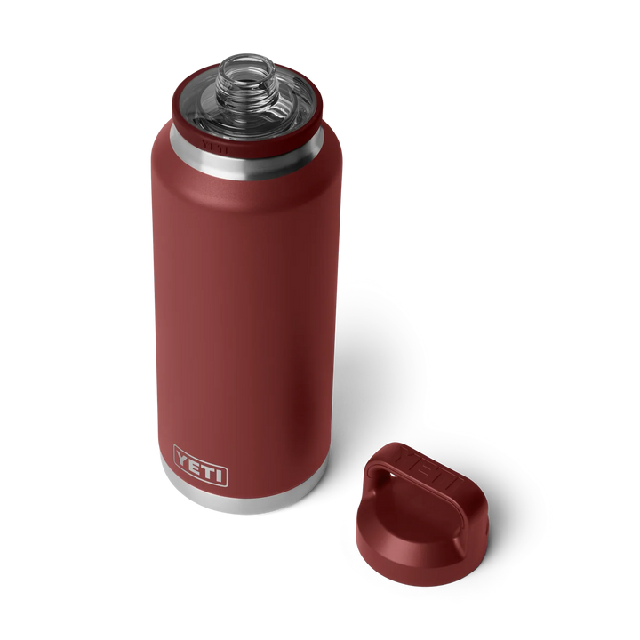 YETI RAMBLER 46 OZ C BOTTLE CHUG STAG RED