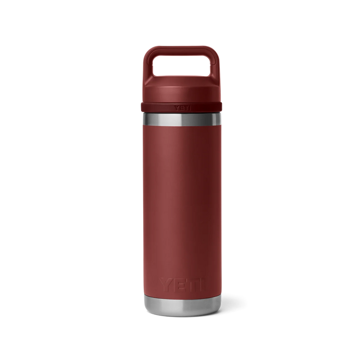 YETI RAMBLER 18 OZ C BOTTLE CHUG STAG RED