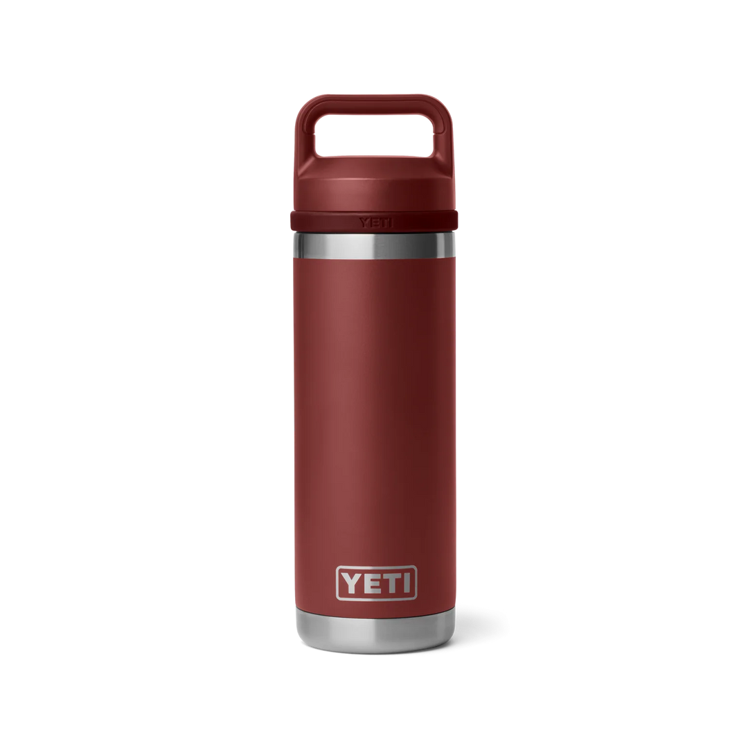 YETI RAMBLER 18 OZ C BOTTLE CHUG STAG RED
