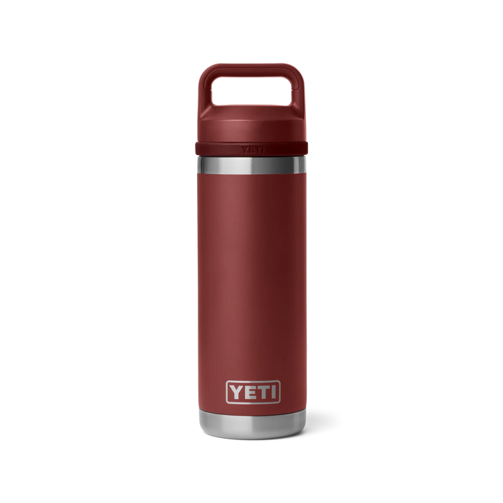YETI RAMBLER 18 OZ C BOTTLE CHUG STAG RED