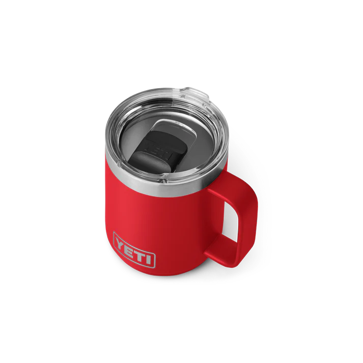 YETI RAMBLER 10 OZ MUG RESCUE RED