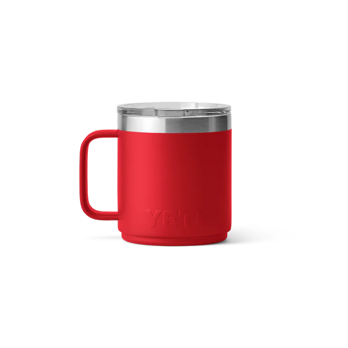 YETI RAMBLER 10 OZ MUG RESCUE RED