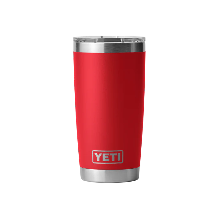 YETI RAMBLER 20 OZ TUMBLER RESCUE RED