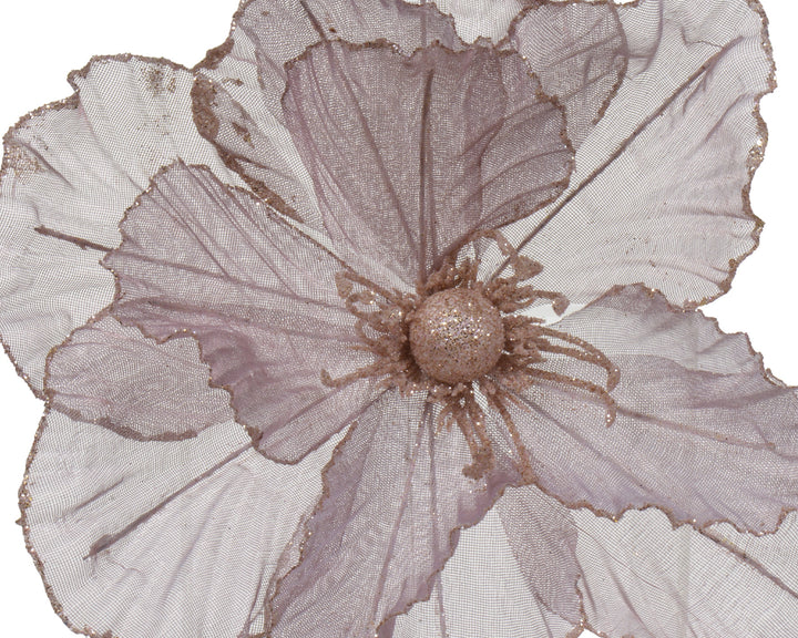 Poppy on clip poppy polyester assorted D.27cm x H.10cm