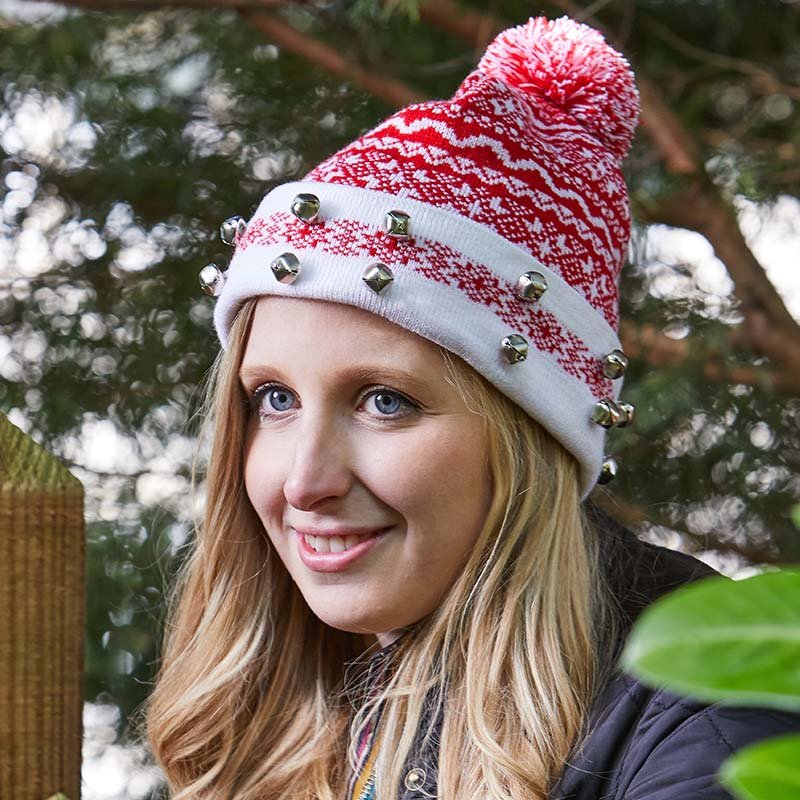Fairisle Luxury Jingle Beanie