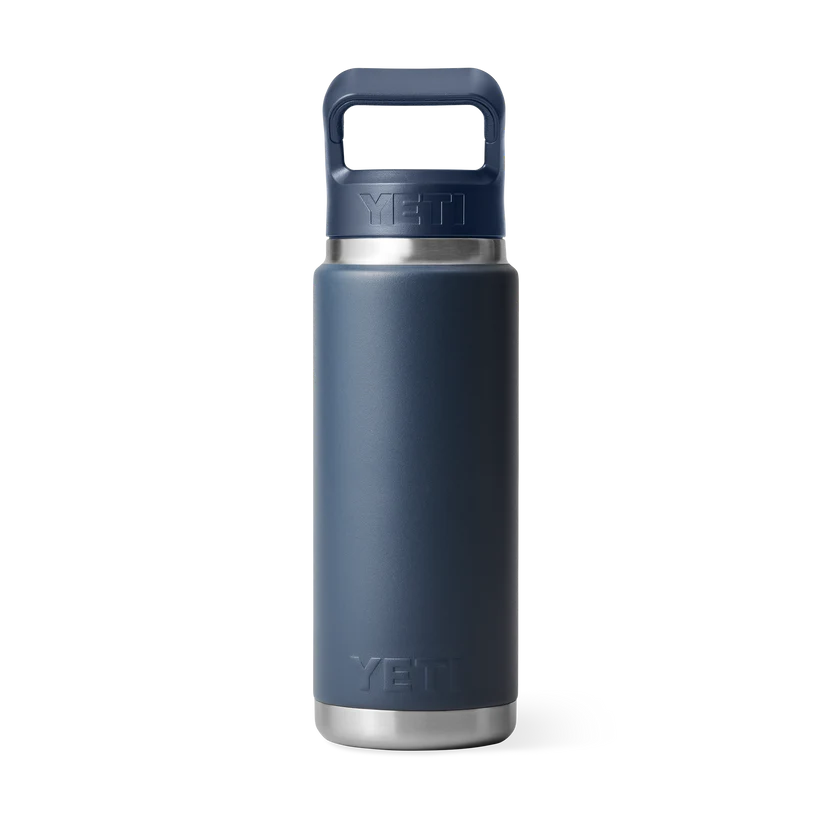 YETI RAMBLER 26OZ COLOUR STRAW BOTTLE NAVY