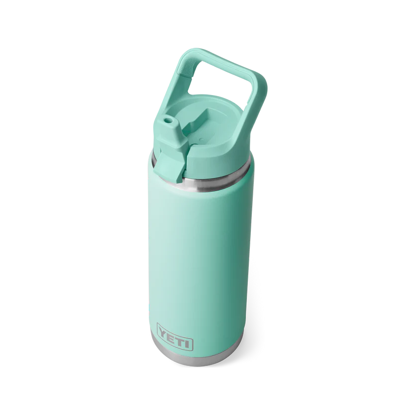 YETI RAMBLER 26OZ COLOUR STRAW BOTTLE SEAFOAM