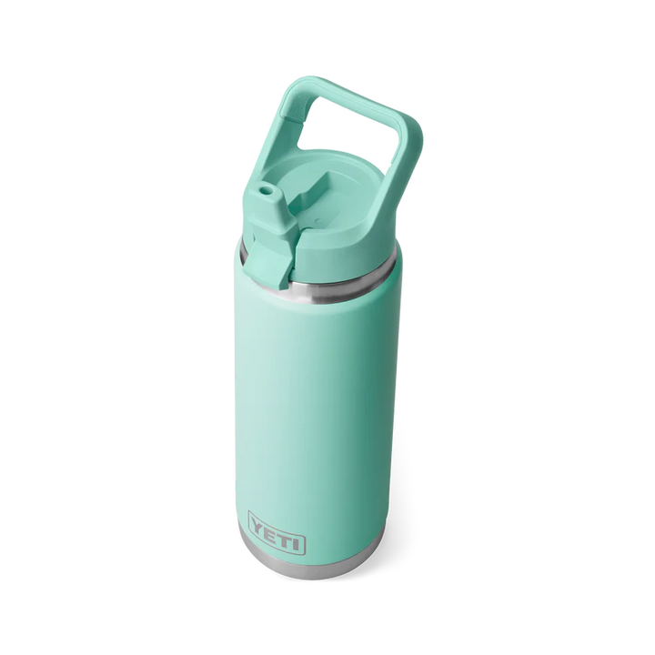 YETI RAMBLER 26OZ COLOUR STRAW BOTTLE SEAFOAM