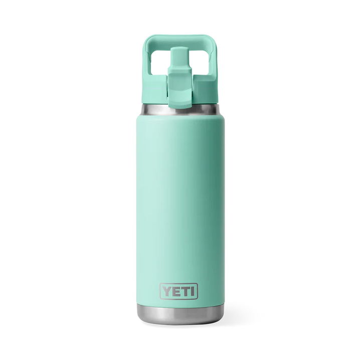 YETI RAMBLER 26OZ COLOUR STRAW BOTTLE SEAFOAM