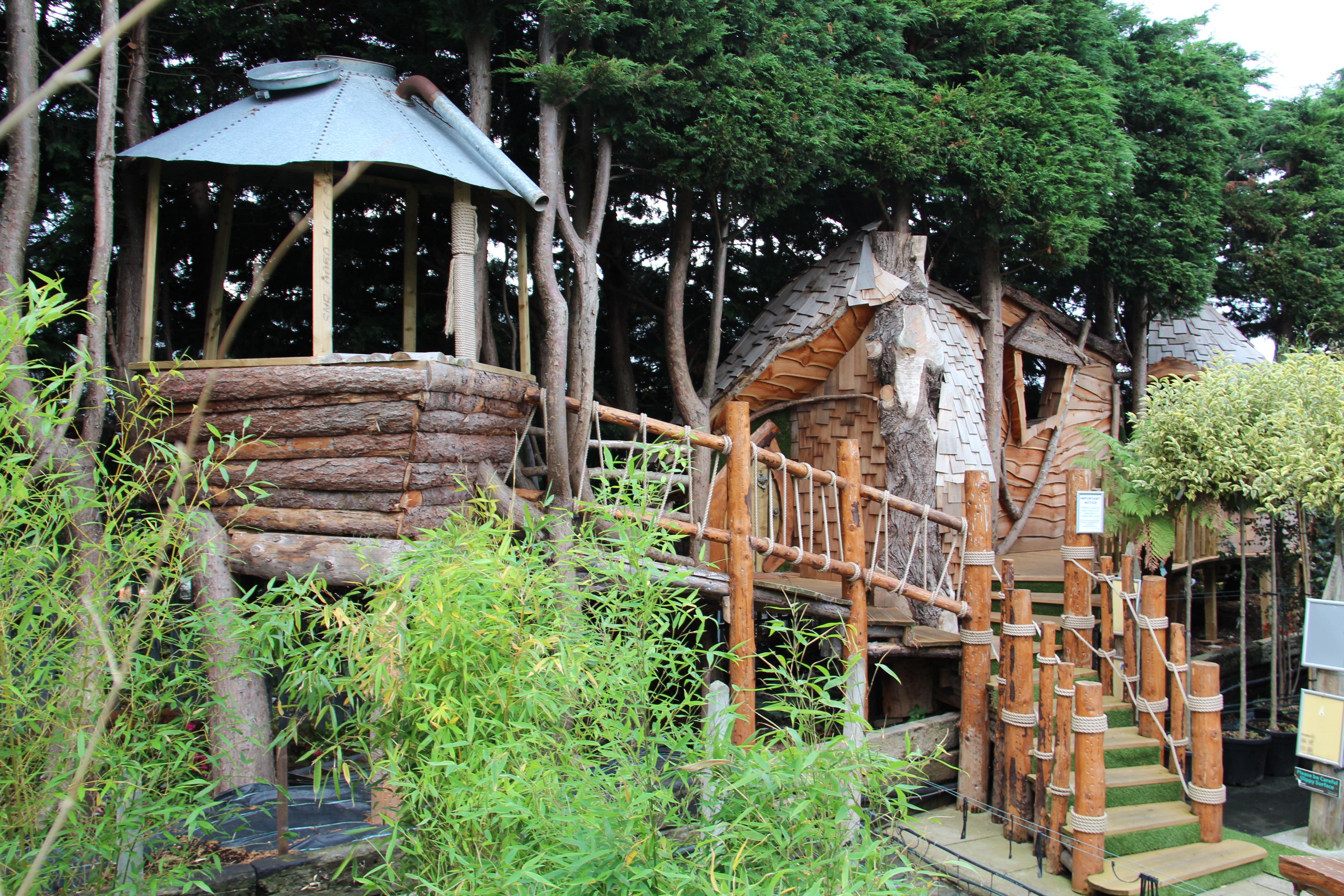 Treehouse in a Garden Centre in Dublin, Ireland