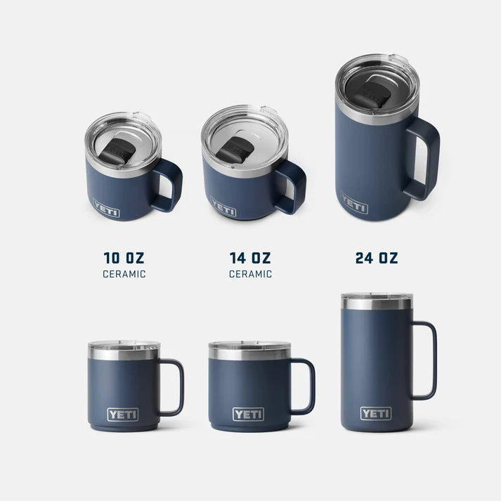 YETI RAMBLER 10 OZ MUG MS STAG RED