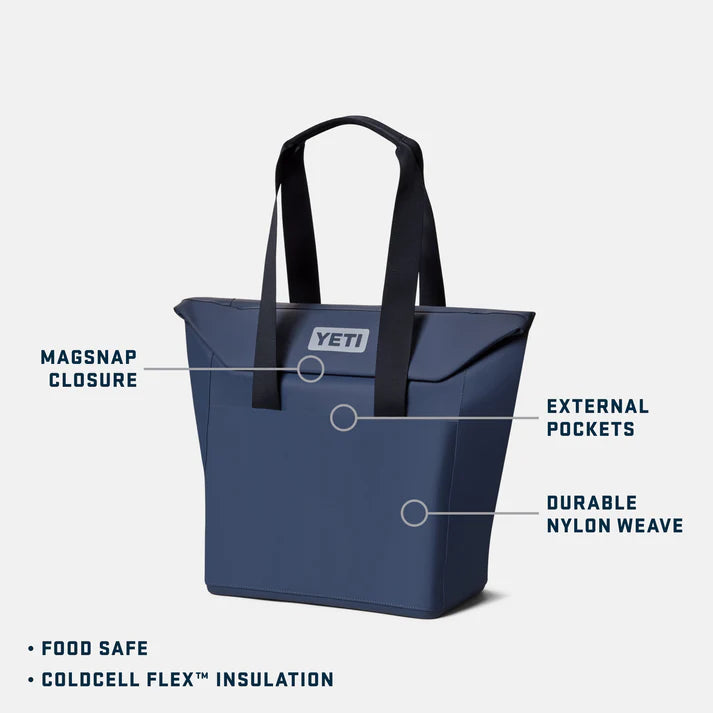 YETI DAYTRIP 20L INSULATED TOTE BAG (CHARCOAL)
