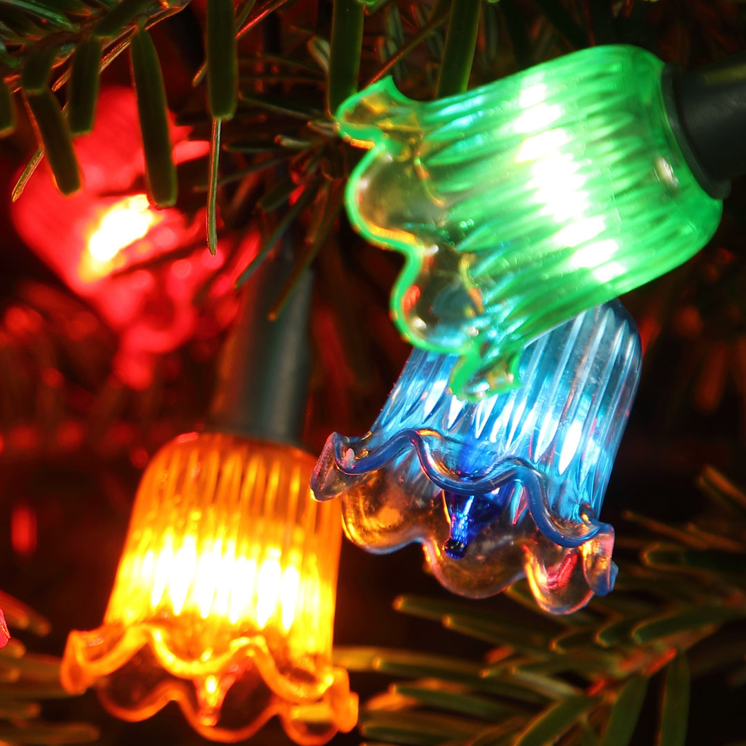 80 MULTICOLOUR LED CANTERBURY BELLE STRING LIGHT