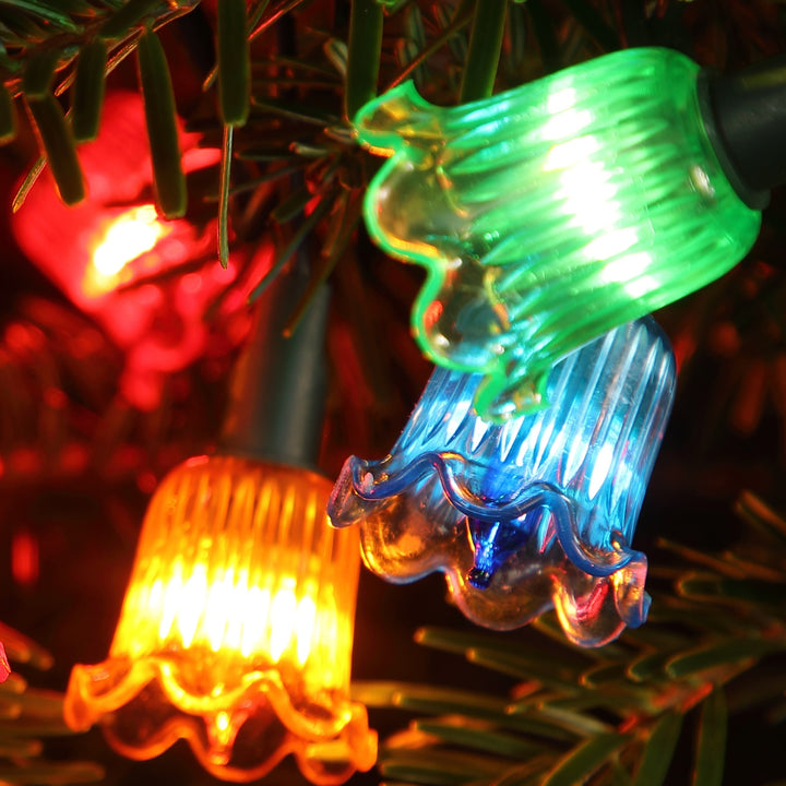 80 MULTICOLOUR LED CANTERBURY BELLE STRING LIGHT