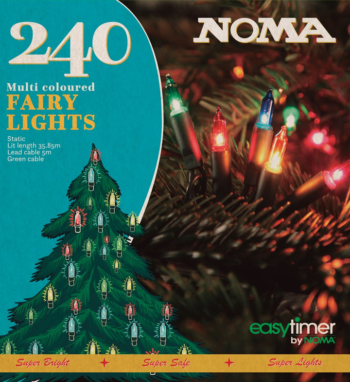240 MULTICOLOUR LED CLASSIC STRING LIGHT