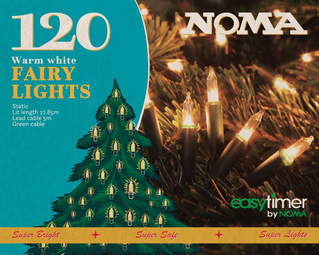 120 WARM WHITE LED CLASSIC STRING LIGHT