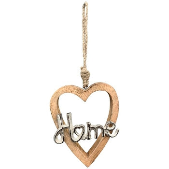 Heart Hanger Puri, Alu/wood