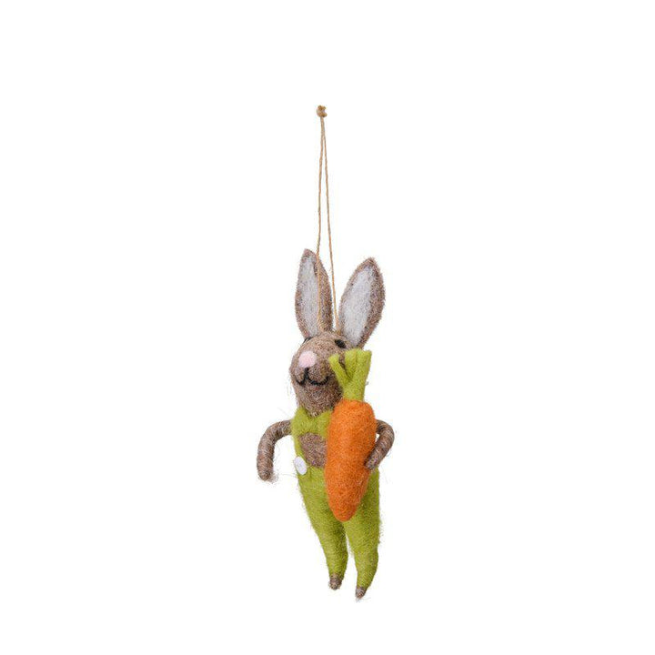 Rabbit Mix White/Yellow, Brown/ 6X4X14Cm - Easter - Windyridge Garden Centre