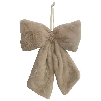 Bow, brown, Polyester, 26x5x43 cm