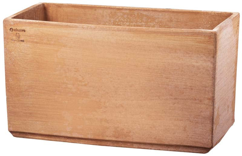 Artisinal Terracotta Cassetta Basic Trough 70cm