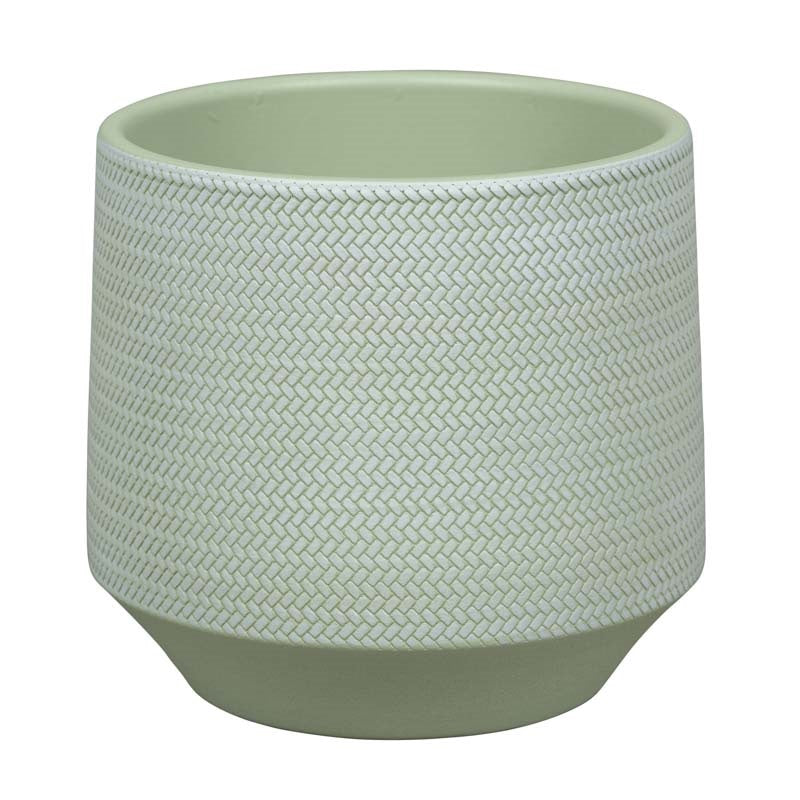 Sebastian 1-01A Green Ø20Cm/H19Cm - Pots - Windyridge Garden Centre