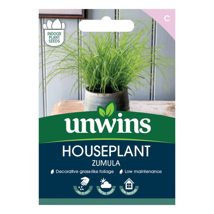 Unwins Houseplant Zumula - Seed Packets - Windyridge Garden Centre