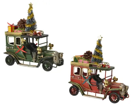 Car iron pinecone L.16.5cm x W.8cm x H.17cm