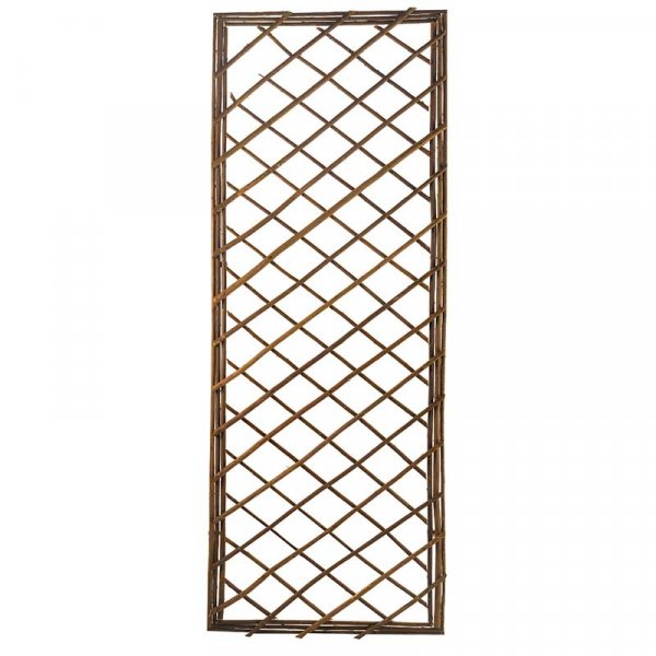 Heavy Duty Framed Willow Trellis Square 1.8 x 0.6m