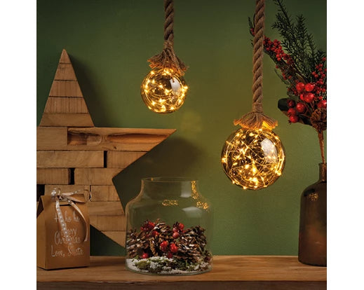 Micro LED ball steady BO indoor smokey/classic warm dia20cm