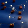 Micro LED deco string lights steady BO indoor 4ass silver/warm white L.190cm