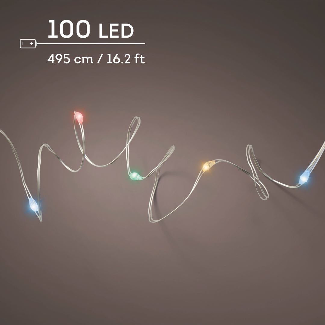 Micro LED String Lights Multi L.495cm