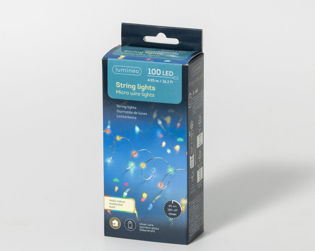 Micro LED String Lights Multi L.495cm