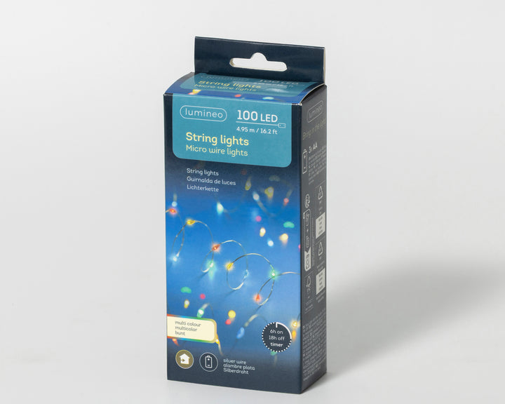 Micro LED String Lights Multi L.495cm