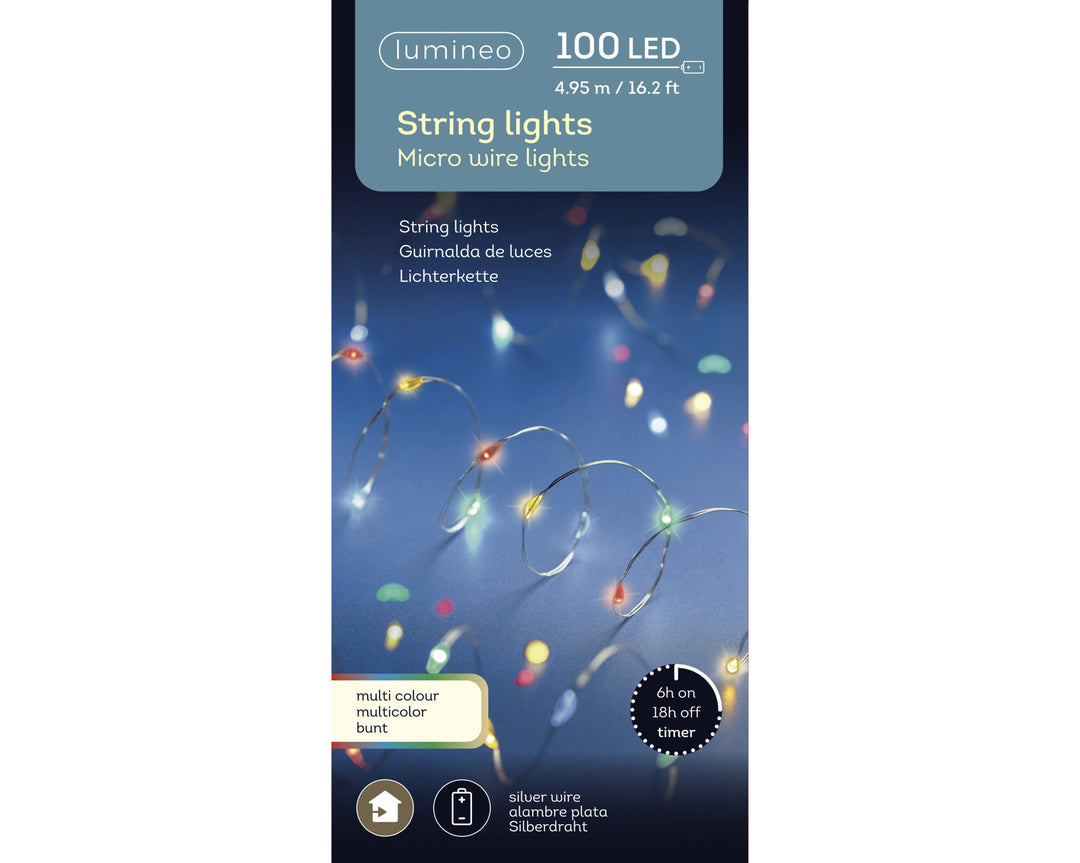 Micro LED String Lights Multi L.495cm