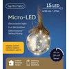 Micro LED ball dia10cm - silver/classic warm