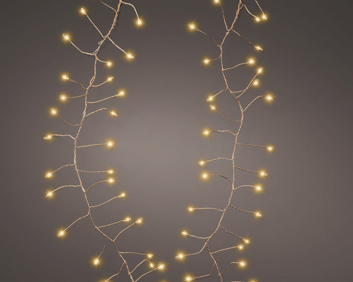 Micro Led Compact Lights Steady Bo Indoor Copper/Classic Warm 120Cm-100L - Christmas Lights - Windyridge Garden Centre