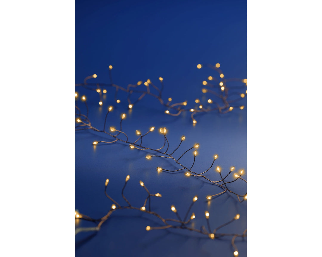 Micro Led Compact Lights Steady Bo Indoor Copper/Classic Warm 120Cm-100L - Christmas Lights - Windyridge Garden Centre