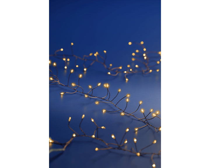 Micro Led Compact Lights Steady Bo Indoor Copper/Classic Warm 120Cm-100L - Christmas Lights - Windyridge Garden Centre