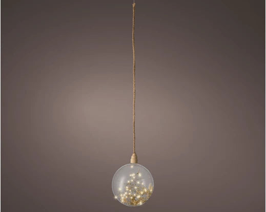 Micro LED ball dia20cm   -   transparent/classic warm