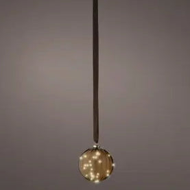 Micro LED ball steady BO indoor brown/warm white D.14cm