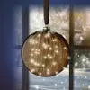 Micro LED ball steady BO indoor brown/warm white D.20cm