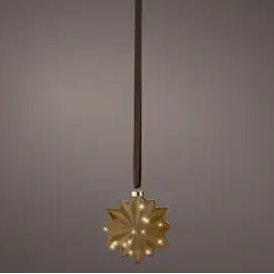 Micro LED flower steady BO indoor brown/warm white L.8cm x W.19cm x H.19cm