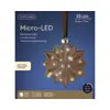 Micro LED flower steady BO indoor brown/warm white L.8cm x W.19cm x H.19cm