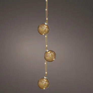 Micro LED bundle steady BO indoor brown/warm white L.5.7cm x W.5.7cm x H.28cm