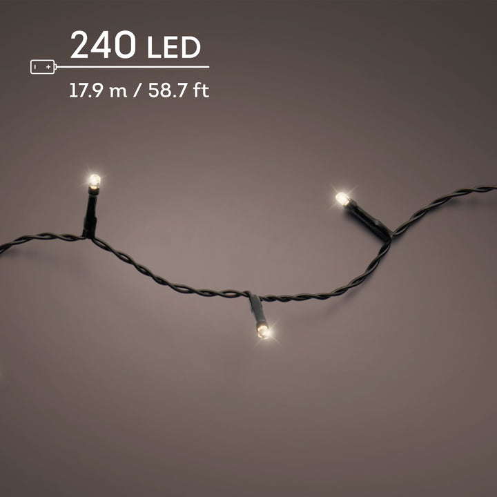 LED lights Durawise Basic Lights Warm White 17.9m - lit product