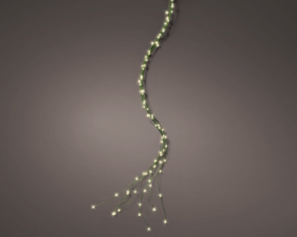 Battery-operated micro LED Durawise bunch lights, 95cm, alternate view