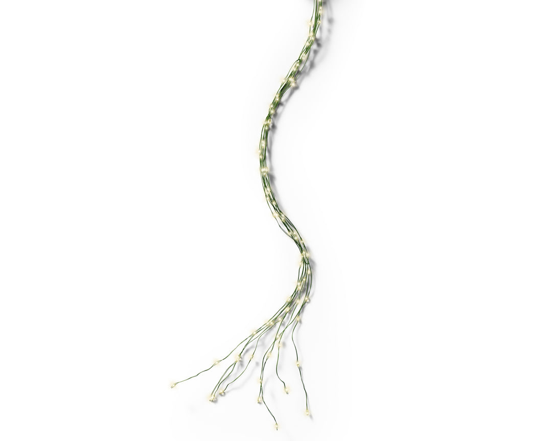 Battery-operated micro LED Durawise bunch lights, 95cm, alternate view