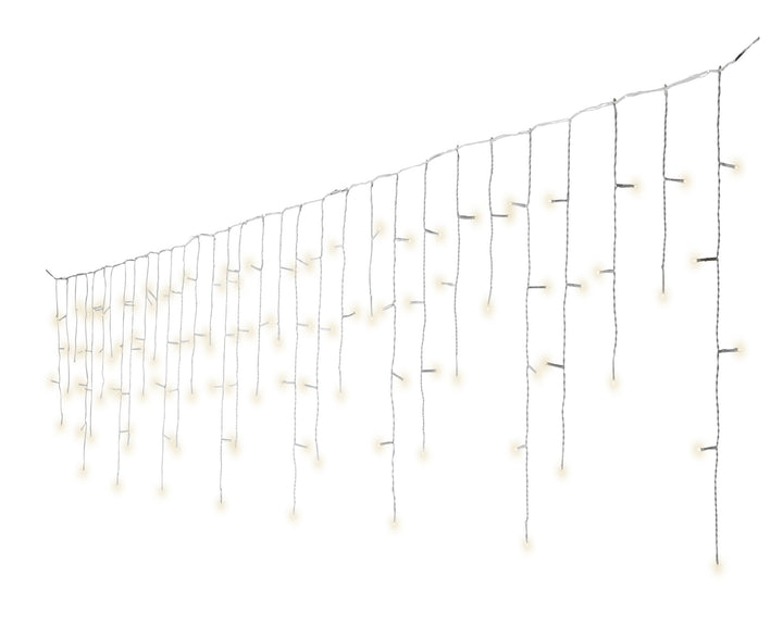 LED icicle lights Plug-in white/warm white L.1100cm